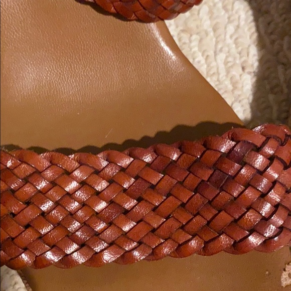 Brown Woven KORS Michael Kors Wedges Size 9 - Picture 2 of 8